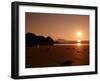 Sunset at Whiskey Beach, Wilsons Promontory National Park, Victoria, Australia-Thorsten Milse-Framed Photographic Print