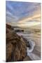 Sunset at Windansea Beach in La Jolla, Ca-Andrew Shoemaker-Mounted Premium Photographic Print