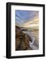 Sunset at Windansea Beach in La Jolla, Ca-Andrew Shoemaker-Framed Photographic Print