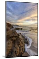 Sunset at Windansea Beach in La Jolla, Ca-Andrew Shoemaker-Mounted Photographic Print