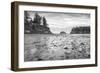 Sunset Bay BW-Stan Hellmann-Framed Photo