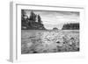 Sunset Bay BW-Stan Hellmann-Framed Photo