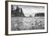 Sunset Bay BW-Stan Hellmann-Framed Photo