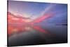 Sunset Bay Design at San Pablo Pier, Bay Area-null-Stretched Canvas