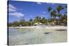 Sunset Beach, Great Guana Cay, Abaco Islands, Bahamas, West Indies, Central America-Jane Sweeney-Stretched Canvas