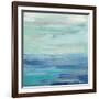 Sunset Beach II no Orange-Silvia Vassileva-Framed Art Print