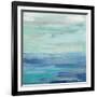 Sunset Beach II no Orange-Silvia Vassileva-Framed Art Print