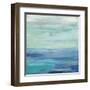 Sunset Beach II no Orange-Silvia Vassileva-Framed Art Print