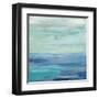 Sunset Beach II no Orange-Silvia Vassileva-Framed Art Print