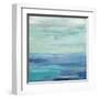 Sunset Beach II no Orange-Silvia Vassileva-Framed Art Print