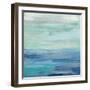 Sunset Beach II no Orange-Silvia Vassileva-Framed Art Print