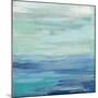 Sunset Beach II no Orange-Silvia Vassileva-Mounted Art Print