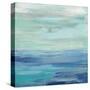 Sunset Beach II no Orange-Silvia Vassileva-Stretched Canvas