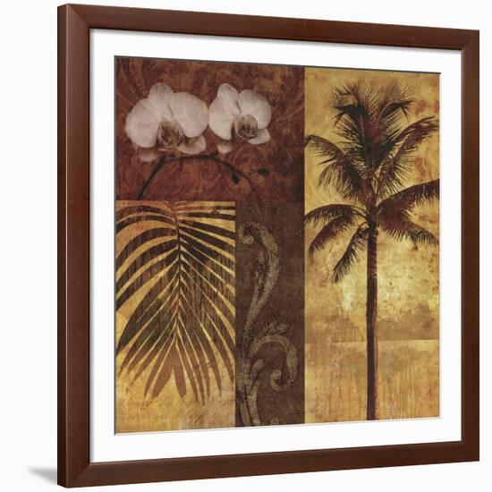 Sunset Beach II-Keith Mallett-Framed Art Print