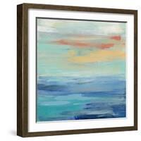 Sunset Beach II-Silvia Vassileva-Framed Art Print