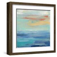 Sunset Beach II-Silvia Vassileva-Framed Art Print