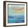 Sunset Beach II-Silvia Vassileva-Framed Art Print