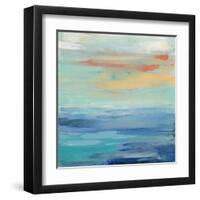 Sunset Beach II-Silvia Vassileva-Framed Art Print