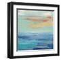 Sunset Beach II-Silvia Vassileva-Framed Art Print