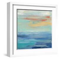 Sunset Beach II-Silvia Vassileva-Framed Art Print