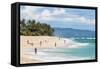 Sunset Beach, North Shore, Oahu, Hawaii, United States of America, Pacific-Michael DeFreitas-Framed Stretched Canvas