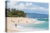 Sunset Beach, North Shore, Oahu, Hawaii, United States of America, Pacific-Michael DeFreitas-Stretched Canvas