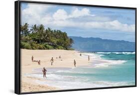 Sunset Beach, North Shore, Oahu, Hawaii, United States of America, Pacific-Michael DeFreitas-Framed Photographic Print