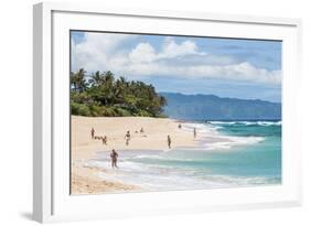 Sunset Beach, North Shore, Oahu, Hawaii, United States of America, Pacific-Michael DeFreitas-Framed Photographic Print