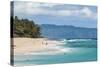 Sunset Beach, North Shore, Oahu, Hawaii-Michael DeFreitas-Stretched Canvas