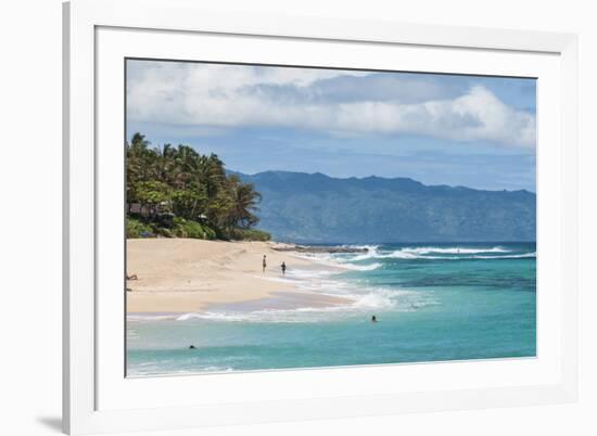 Sunset Beach, North Shore, Oahu, Hawaii-Michael DeFreitas-Framed Photographic Print