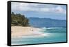 Sunset Beach, North Shore, Oahu, Hawaii-Michael DeFreitas-Framed Stretched Canvas