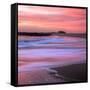 Sunset Beach Paint (Square)-Vincent James-Framed Stretched Canvas