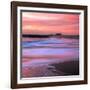 Sunset Beach Paint (Square)-Vincent James-Framed Photographic Print