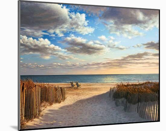 Sunset Beach-Daniel Pollera-Mounted Art Print