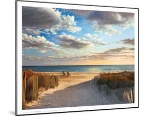 Sunset Beach-Daniel Pollera-Mounted Art Print