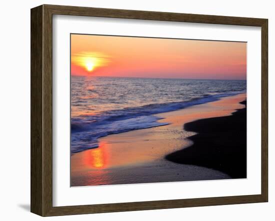 Sunset Beach-null-Framed Photographic Print