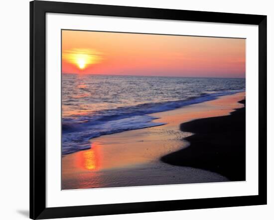 Sunset Beach-null-Framed Photographic Print