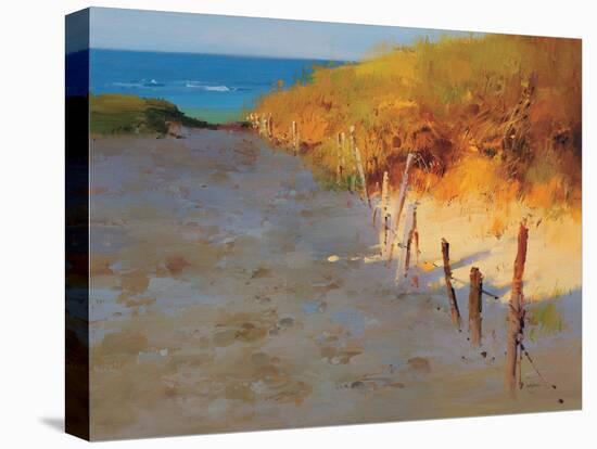 Sunset Beach-null-Stretched Canvas