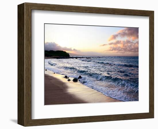 Sunset Beach-Bruce Nawrocke-Framed Art Print