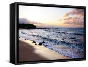 Sunset Beach-Bruce Nawrocke-Framed Stretched Canvas