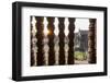 Sunset behind Columns at Angkor Wat, Cambodia-Paul Souders-Framed Photographic Print