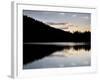 Sunset Behind Mirror Lake, Gunnison National Forest, Colorado, USA-James Hager-Framed Photographic Print