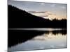 Sunset Behind Mirror Lake, Gunnison National Forest, Colorado, USA-James Hager-Mounted Photographic Print