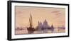 Sunset behind Santa Maria della Salute, Venice, 1851-E^W^ Cooke-Framed Giclee Print