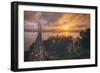 Sunset Between Storms, San Francisco-null-Framed Photographic Print