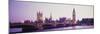 Sunset Big Ben London England-null-Mounted Photographic Print