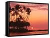 Sunset, Big Island, Hawaii, United States of America, Pacific, North America-Michael DeFreitas-Framed Stretched Canvas