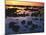 Sunset, Big Island of Hawaii, Kona Coast, Hawaii, USA-Charles Gurche-Mounted Premium Photographic Print