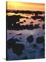 Sunset, Big Island of Hawaii, Kona Coast, Hawaii, USA-Charles Gurche-Stretched Canvas