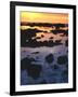 Sunset, Big Island of Hawaii, Kona Coast, Hawaii, USA-Charles Gurche-Framed Photographic Print